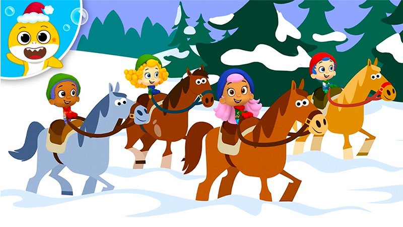 Holiday Ride with the Bubble Guppies