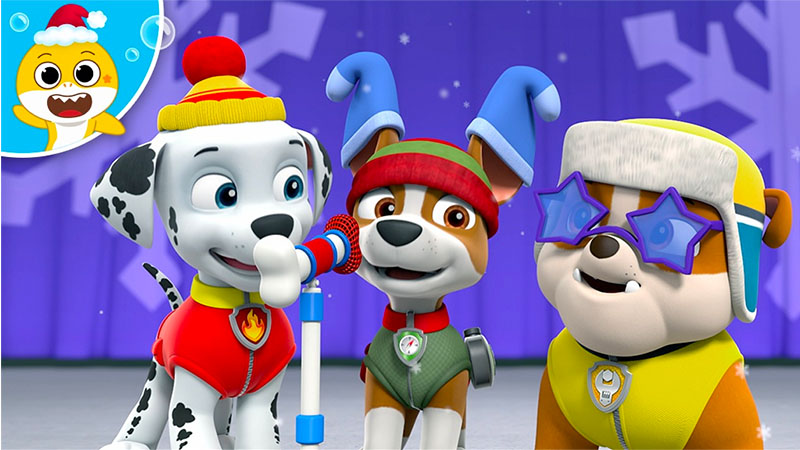 Winter Song with PAW Patrol