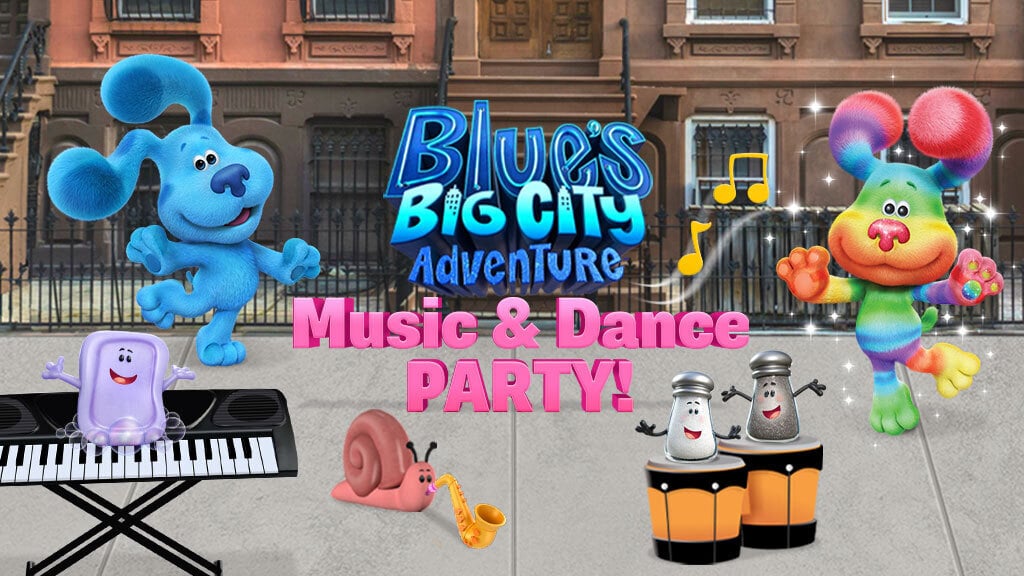 Blue's Big City Adventure: Music & Dance Party!