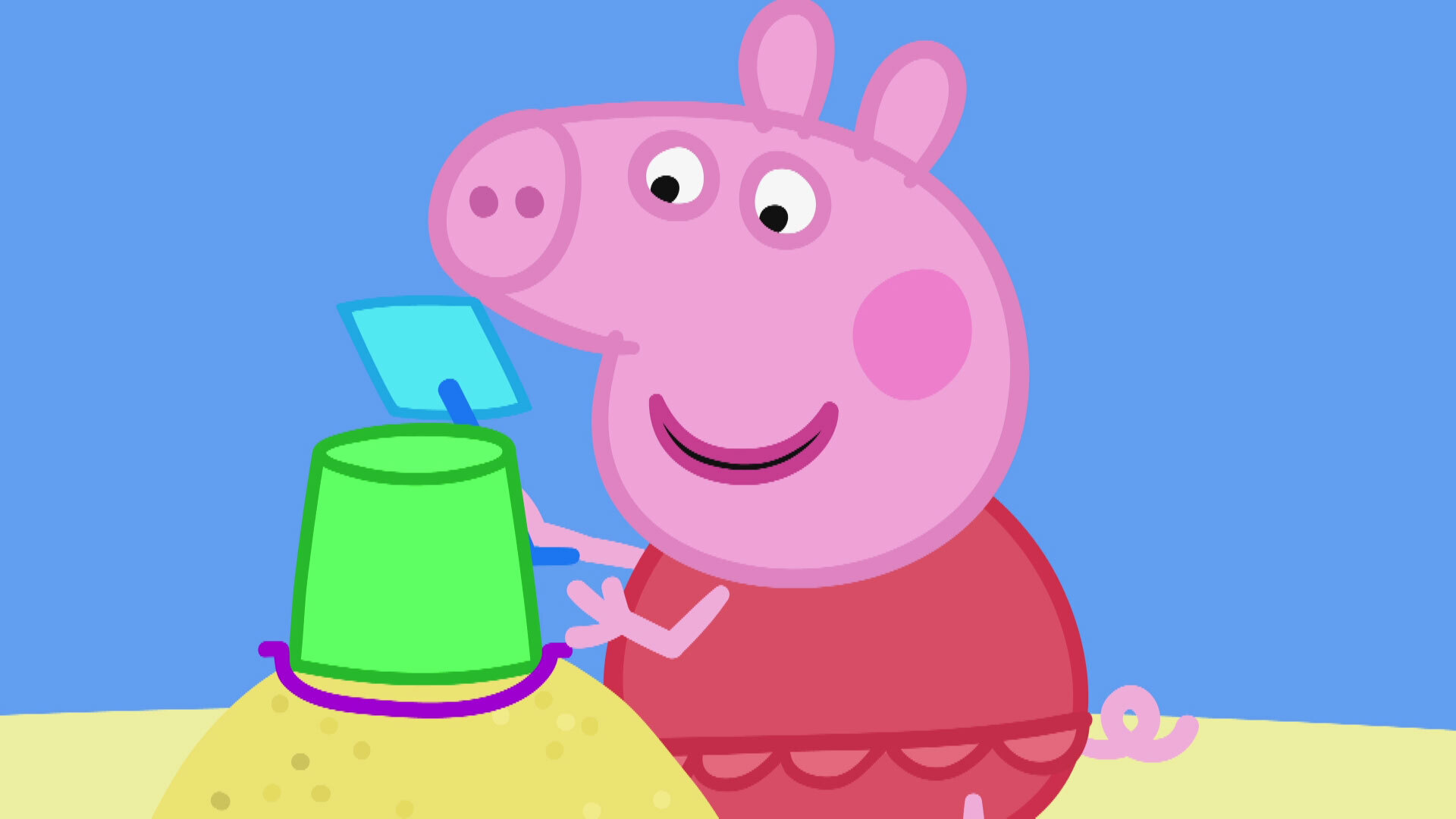 Peppa Pig: Ep 8The Sandcastle